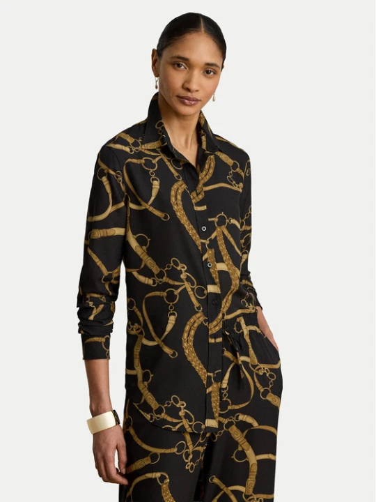 Zdjęcie produktu LAUREN RALPH LAUREN Koszula 200P14013001 Czarny Regular Fit