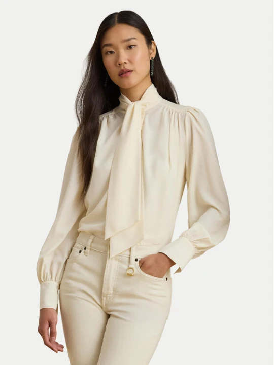 Zdjęcie produktu LAUREN RALPH LAUREN Koszula 200P14083001 Beżowy Relaxed Fit