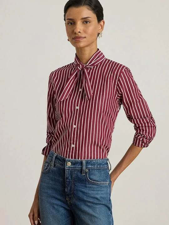 Zdjęcie produktu Lauren Ralph Lauren koszula bawełniana czerwony