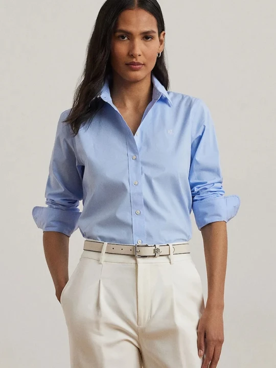 Zdjęcie produktu Lauren Ralph Lauren koszula bawełniana niebieski
