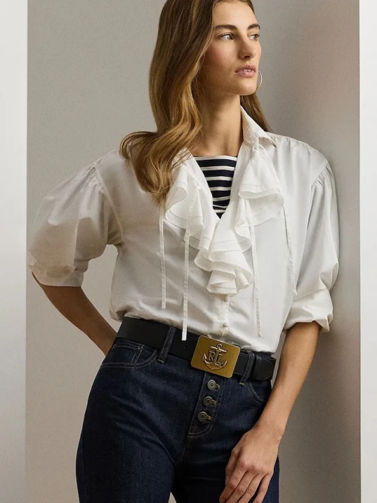 Zdjęcie produktu Lauren Ralph Lauren koszula bawełniana biały