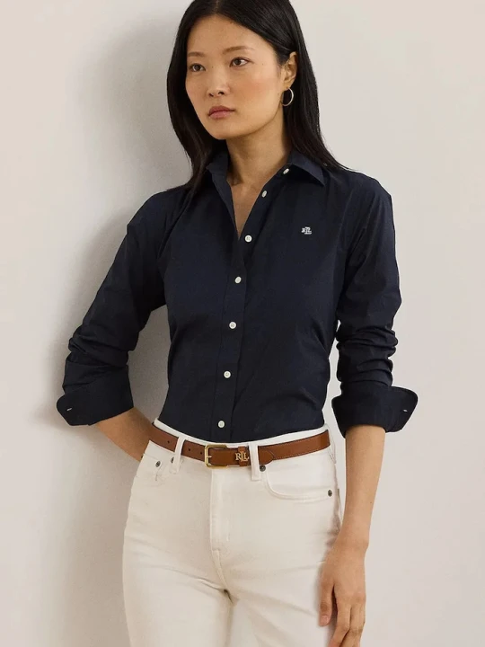 Zdjęcie produktu Lauren Ralph Lauren koszula bawełniana granatowy
