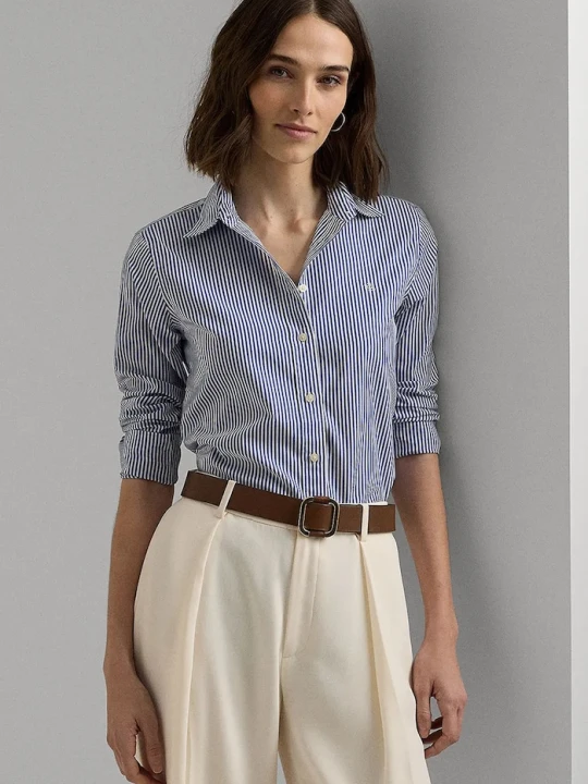Zdjęcie produktu Lauren Ralph Lauren koszula bawełniana niebieski
