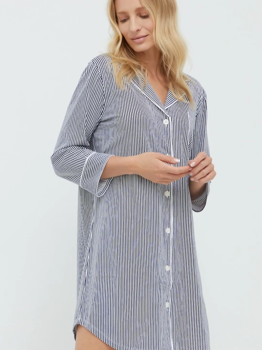Zdjęcie produktu Lauren Ralph Lauren - Koszula nocna granatowy