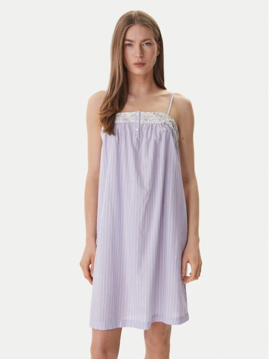 Zdjęcie produktu LAUREN RALPH LAUREN Koszula nocna ILN22497 Fioletowy Regular Fit