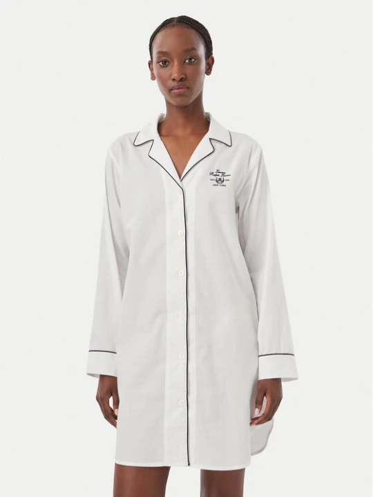 Zdjęcie produktu LAUREN RALPH LAUREN Koszula nocna ILN32545 Biały Regular Fit