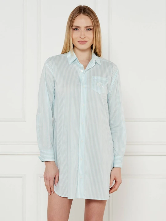 Zdjęcie produktu LAUREN RALPH LAUREN Koszula nocna | Loose fit błękitny