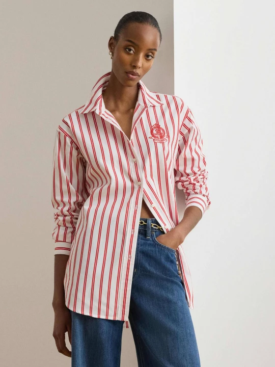 Zdjęcie produktu LAUREN RALPH LAUREN Koszula | Relaxed fit czerwony