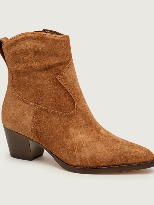 Zdjęcie produktu LAUREN RALPH LAUREN Kowbojki Harpher | zamsz brązowy