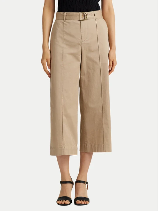 Zdjęcie produktu LAUREN RALPH LAUREN Kuloty 200876606004 Beżowy Wide Leg