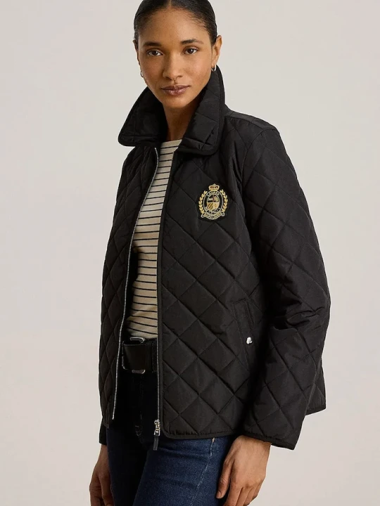Zdjęcie produktu Lauren Ralph Lauren kurtka pikowana damska czarny