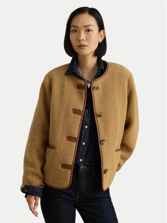 Zdjęcie produktu LAUREN RALPH LAUREN Kurtka przejściowa 297P23442004 Beżowy ciemny Regular Fit