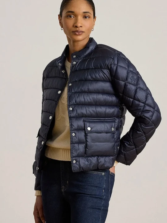 Zdjęcie produktu Lauren Ralph Lauren kurtka puchowa damska granatowy