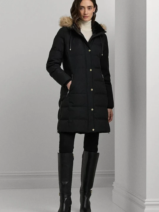 Zdjęcie produktu Lauren Ralph Lauren kurtka puchowa damska czarny