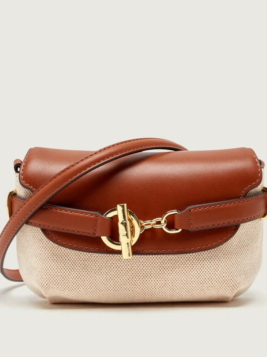 Zdjęcie produktu LAUREN RALPH LAUREN Listonoszka Blaike | z dodatkiem skóry brązowy