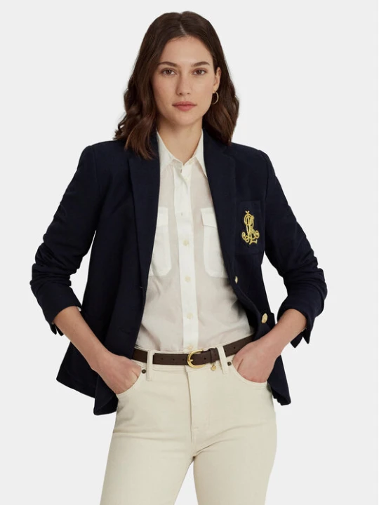 Zdjęcie produktu Lauren Ralph Lauren Marynarka 200797305005 Granatowy Slim Fit