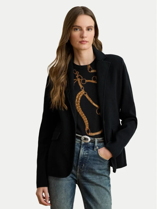 Zdjęcie produktu LAUREN RALPH LAUREN Marynarka 200971364001 Czarny Straight Fit