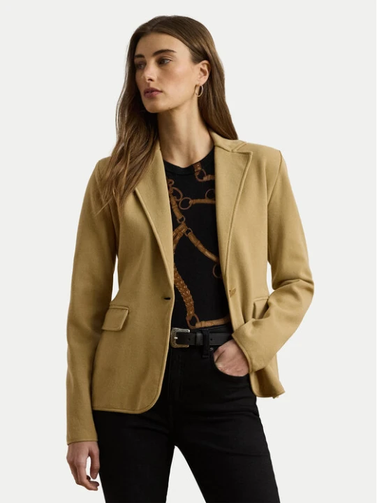 Zdjęcie produktu LAUREN RALPH LAUREN Marynarka 200971364002 Beżowy Straight Fit