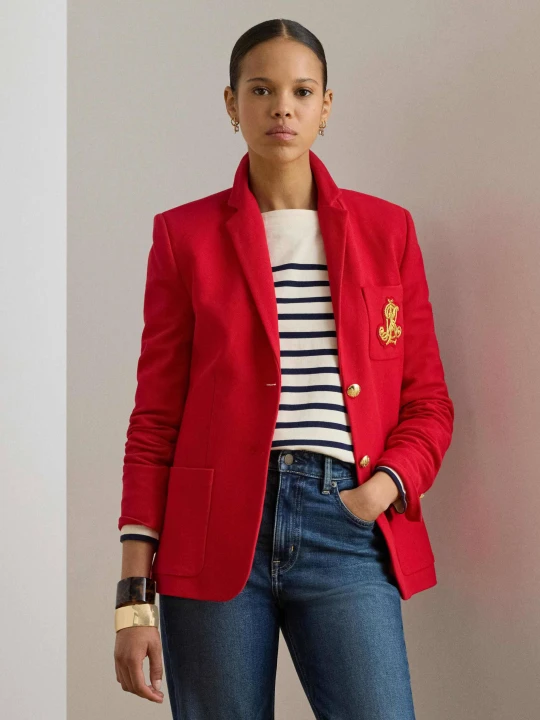 Zdjęcie produktu LAUREN RALPH LAUREN Marynarka Anfisa | Slim Fit czerwony