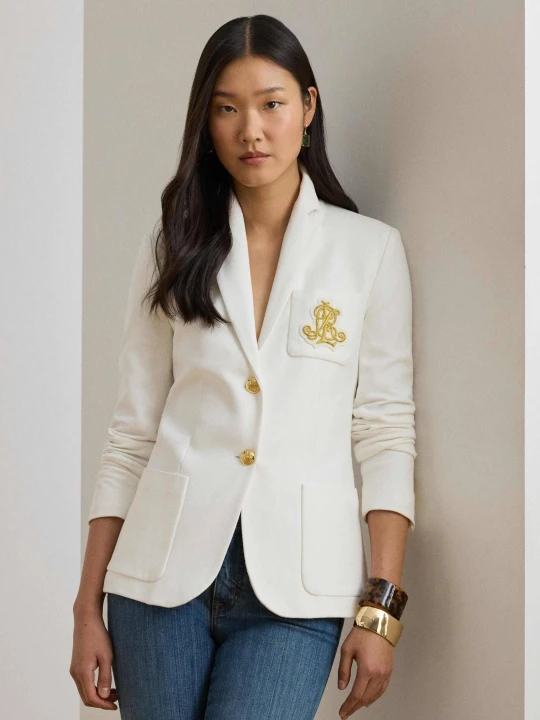 Zdjęcie produktu LAUREN RALPH LAUREN Marynarka Anfisa | Slim Fit biały
