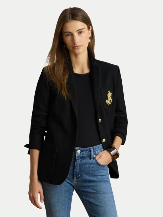 Zdjęcie produktu LAUREN RALPH LAUREN Marynarka Bullion 200797305500 Czarny Regular Fit