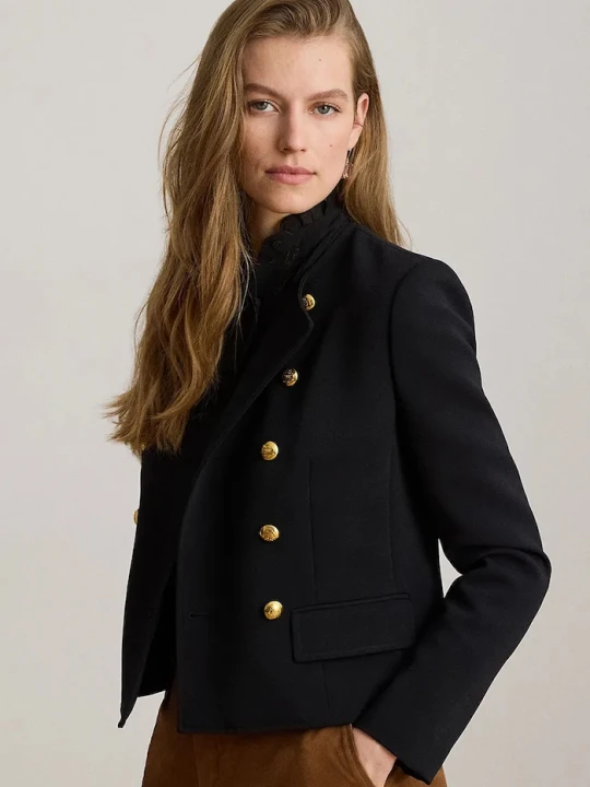 Zdjęcie produktu Lauren Ralph Lauren marynarka dwurzędowa damska czarny