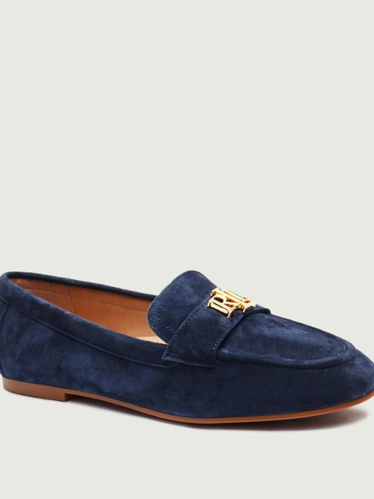 Zdjęcie produktu LAUREN RALPH LAUREN Mokasyny Averi III | zamsz granatowy