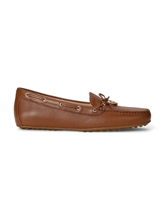 Zdjęcie produktu Lauren Ralph Lauren mokasyny skórzane Wylie brązowy