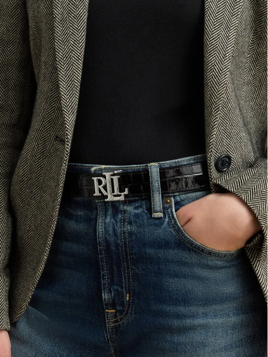 Zdjęcie produktu LAUREN RALPH LAUREN Pasek 412P18557001 Czarny