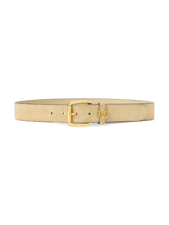 Zdjęcie produktu Lauren Ralph Lauren pasek damski skórzany brązowy