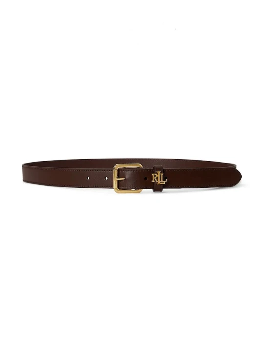 Zdjęcie produktu Lauren Ralph Lauren pasek damski skórzany brązowy