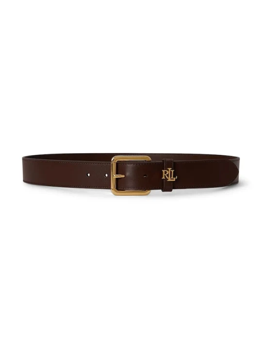 Zdjęcie produktu Lauren Ralph Lauren pasek damski skórzany brązowy