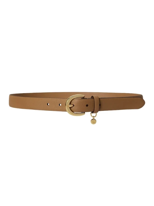 Zdjęcie produktu Lauren Ralph Lauren pasek damski skórzany brązowy