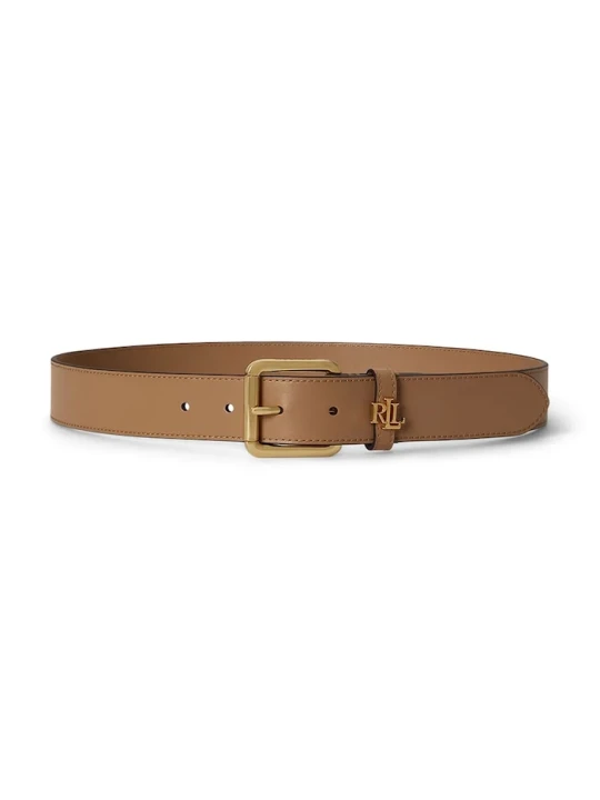 Zdjęcie produktu Lauren Ralph Lauren pasek damski skórzany brązowy