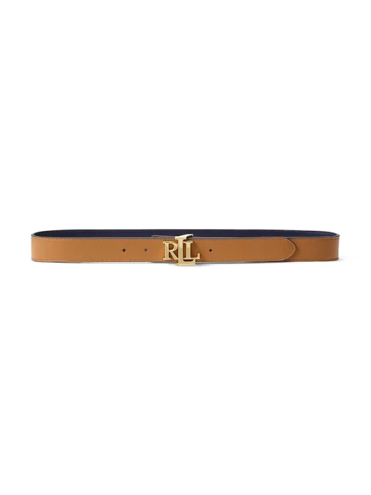 Zdjęcie produktu Lauren Ralph Lauren pasek dwustronny damski skórzany brązowy