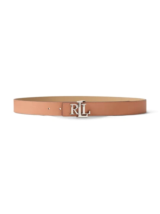Zdjęcie produktu Lauren Ralph Lauren pasek dwustronny damski skórzany różowy