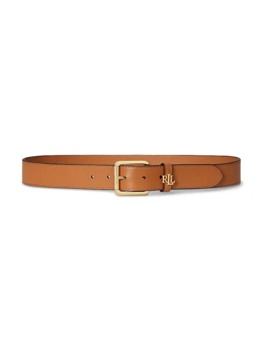 Zdjęcie produktu Lauren Ralph Lauren pasek damski skórzany brązowy