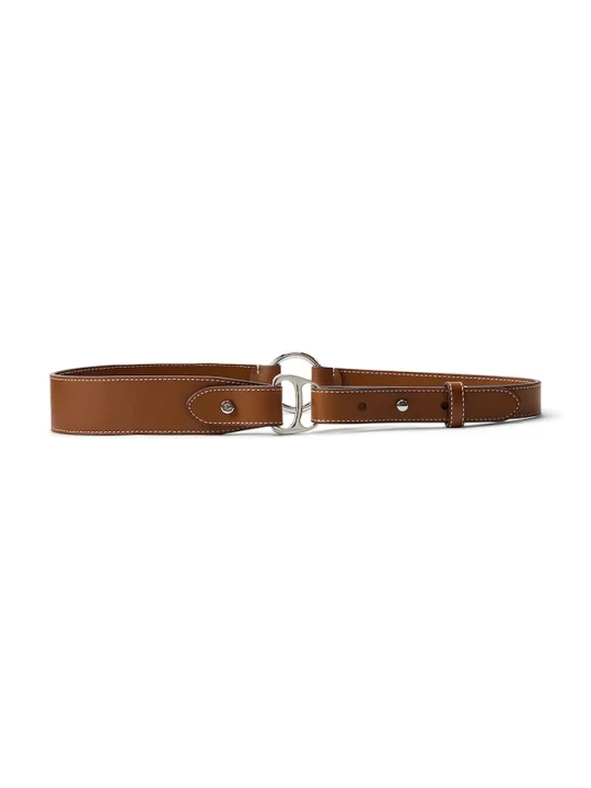 Zdjęcie produktu Lauren Ralph Lauren pasek damski skórzany brązowy