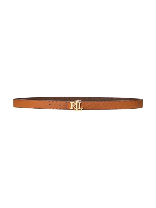 Zdjęcie produktu Lauren Ralph Lauren pasek dwustronny damski skórzany brązowy