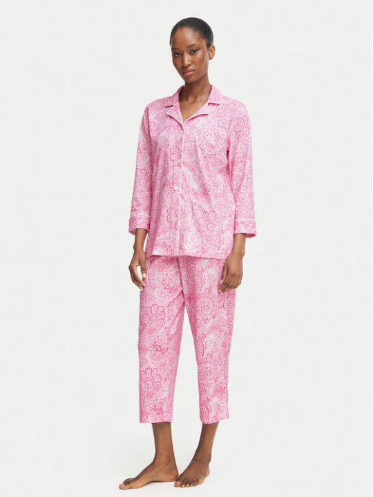 Zdjęcie produktu LAUREN RALPH LAUREN Piżama I819702 Różowy jasny Regular Fit