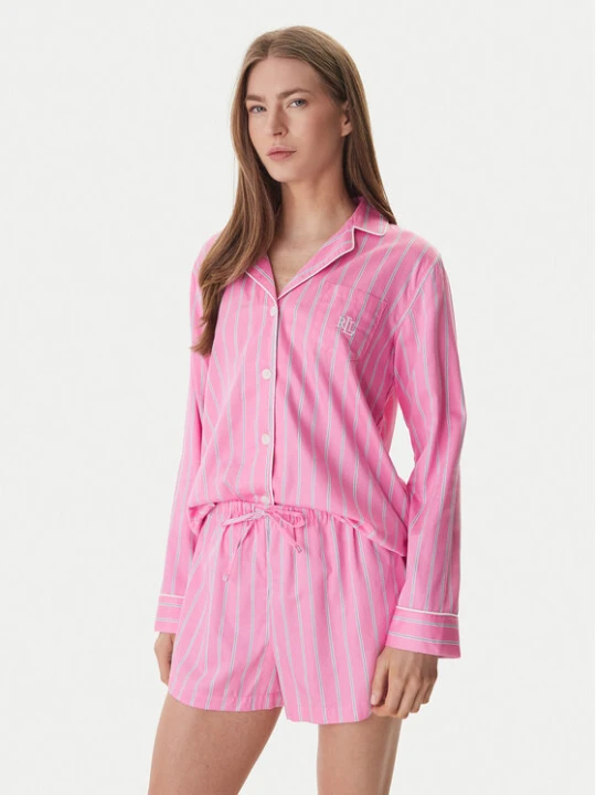 Zdjęcie produktu LAUREN RALPH LAUREN Piżama ILN12489 Różowy Regular Fit