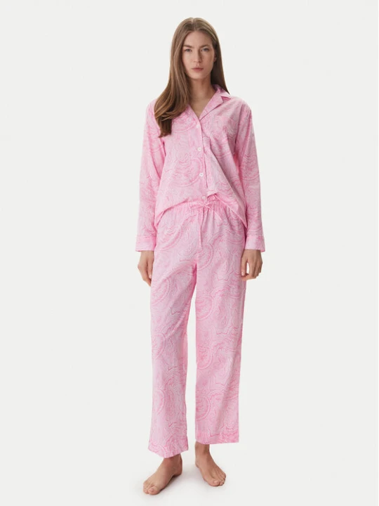 Zdjęcie produktu LAUREN RALPH LAUREN Piżama ILN92499 Różowy Regular Fit