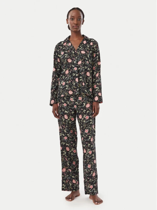 Zdjęcie produktu LAUREN RALPH LAUREN Piżama ILN92524 Czarny Regular Fit