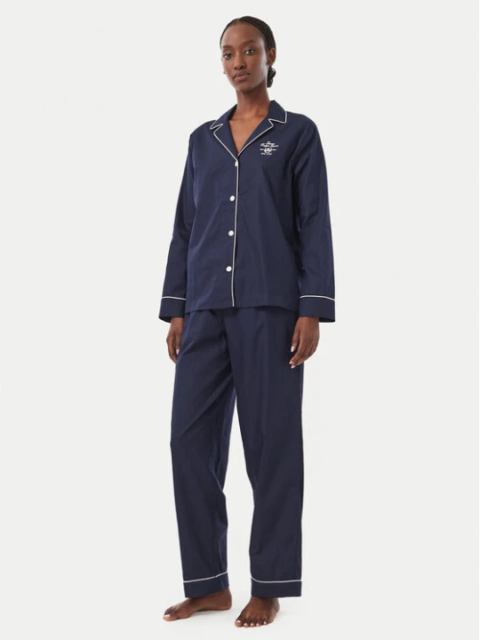 Zdjęcie produktu LAUREN RALPH LAUREN Piżama ILN92545 Granatowy Regular Fit