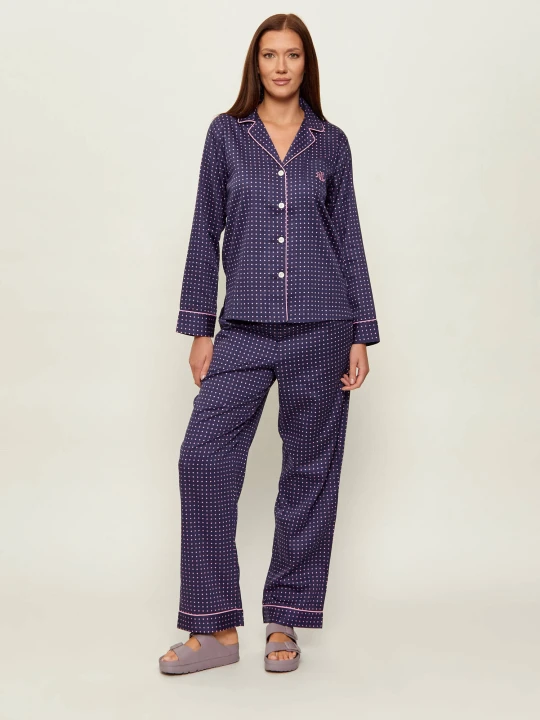 Zdjęcie produktu LAUREN RALPH LAUREN Piżama | Regular Fit granatowy
