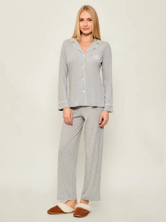 Zdjęcie produktu LAUREN RALPH LAUREN Piżama | Regular Fit szary