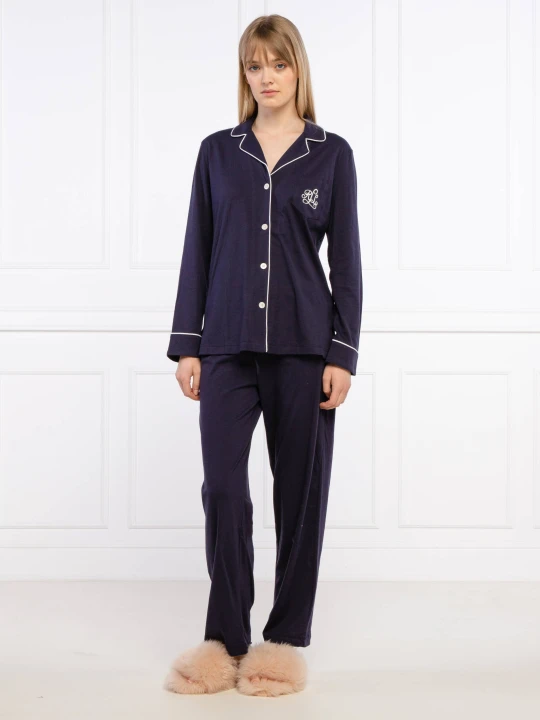 Zdjęcie produktu LAUREN RALPH LAUREN Piżama | Regular Fit granatowy