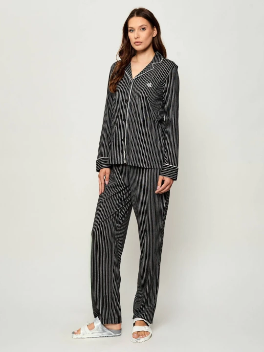 Zdjęcie produktu LAUREN RALPH LAUREN Piżama | Regular Fit czarny