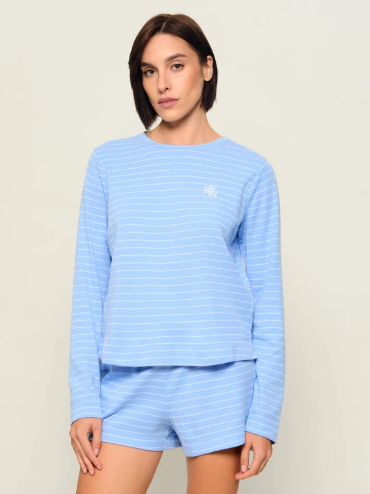 Zdjęcie produktu LAUREN RALPH LAUREN Piżama | Regular Fit błękitny