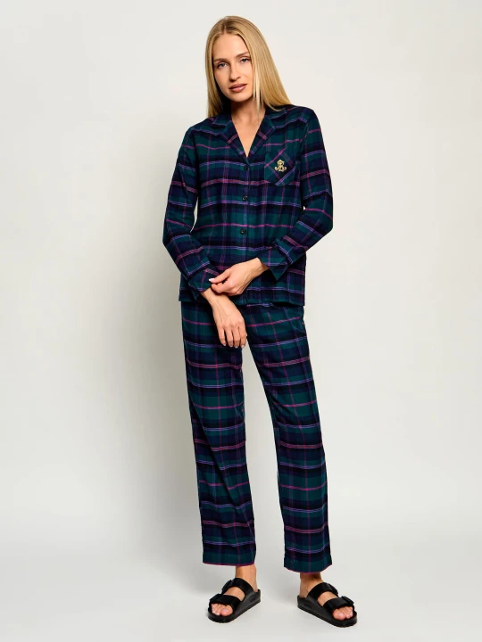 Zdjęcie produktu LAUREN RALPH LAUREN Piżama | Regular Fit butelkowa zieleń